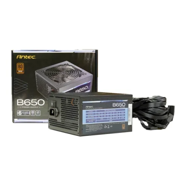 Antec B Series B650 650W 80+ Bronze Non-Modular Power Supply